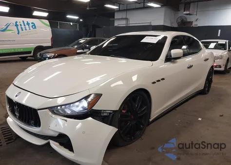2015 Maserati Ghibli S Q4 from USA, damaged, VIN ZAM57RTA4F1134745